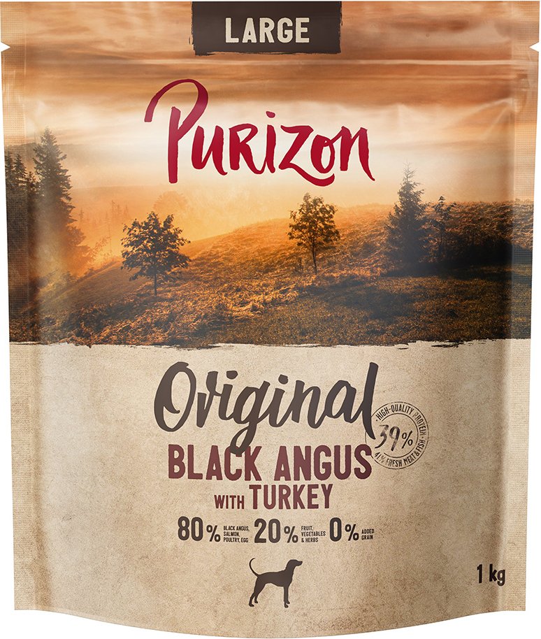 Purizon Large Black Angus mit Truthahn - 4 x 1 kg