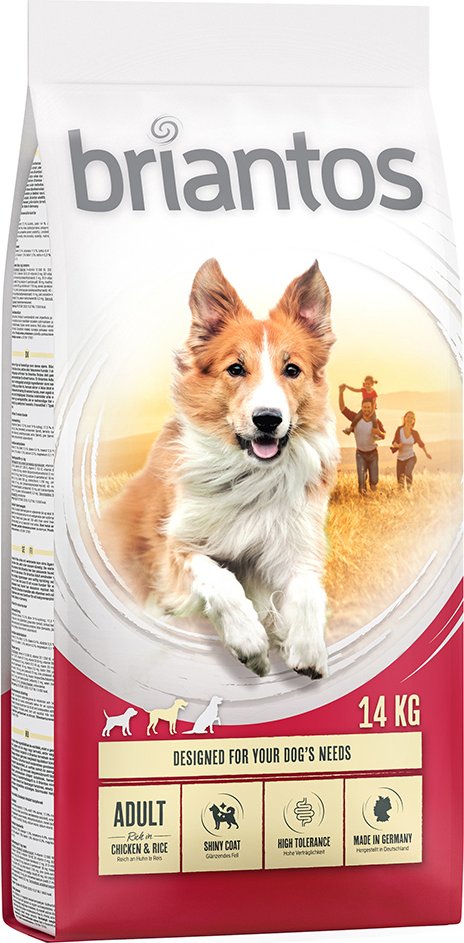 Briantos Adult Huhn & Reis - Sparpaket: 2 x 14 kg