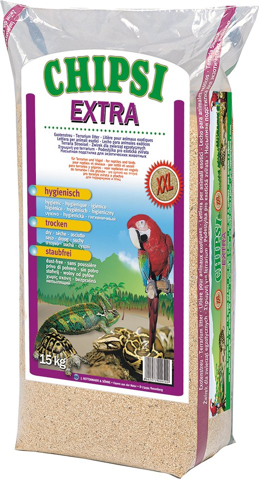 Chipsi Extra Buchenholzspäne - 15 kg, XXL-Körnung