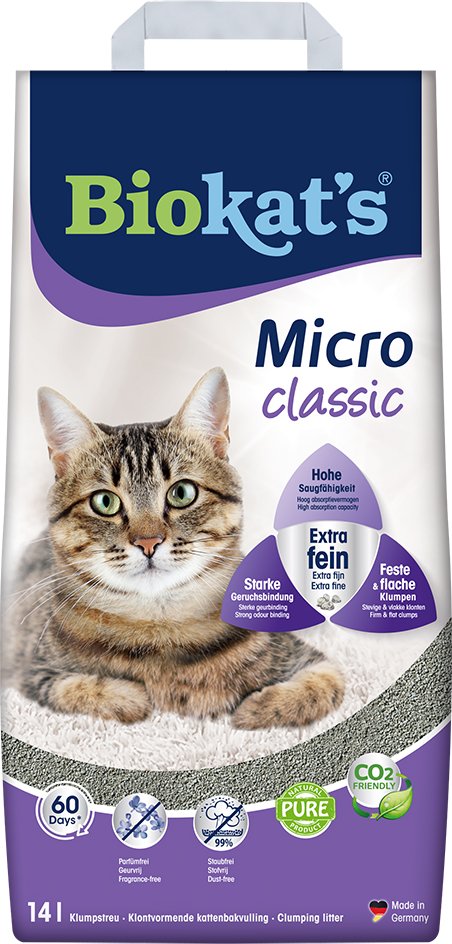Biokat's Micro Classic Katzenstreu - 14 l