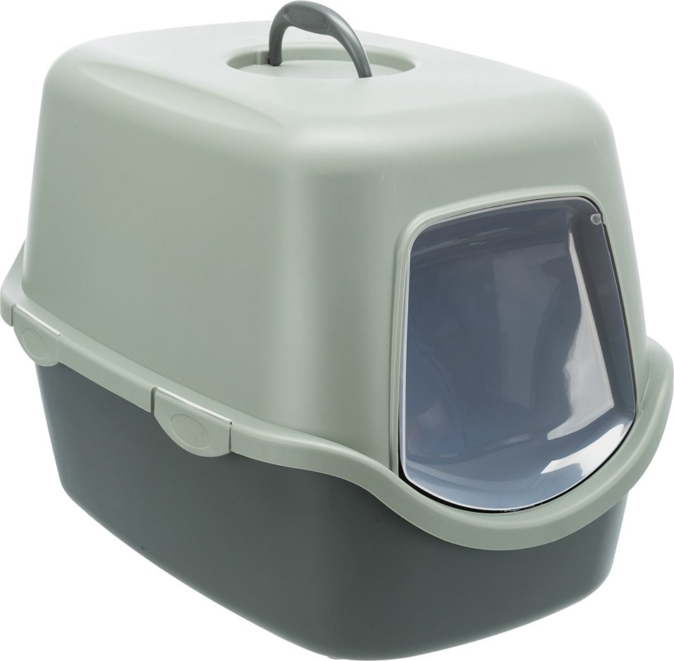 Trixie Be Eco Katzentoilette Vico mit Haube - L 56 x B 40 x H 40 cm