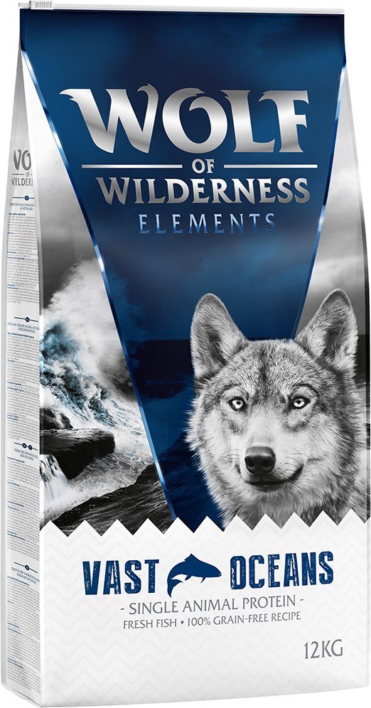 Wolf of Wilderness Sensitiv "Vast Oceans" Fisch - getreidefrei - 12 kg