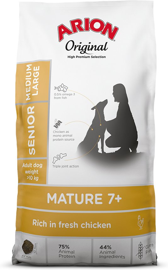 Arion Original Mature 7+ Medium/Large Huhn - Sparpaket: 2 x 12 kg