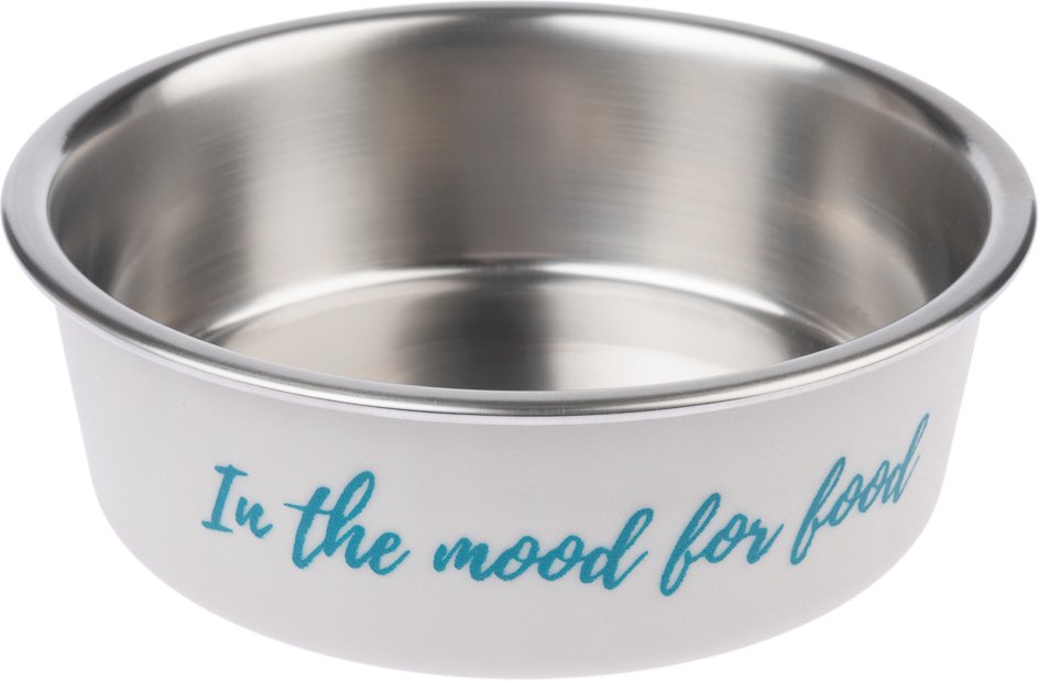 TIAKI Edelstahlnapf "In The Mood For Food" - 850 ml, Ø 17,2 cm