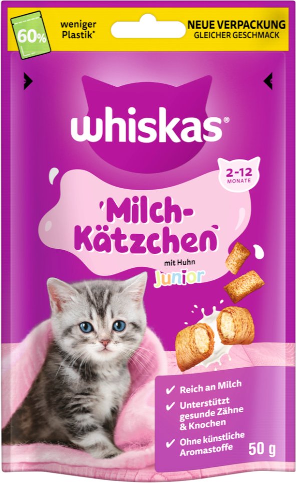 Thumbnail - Whiskas Milch-Kätzchen - Sparpaket: 6 x 50 g