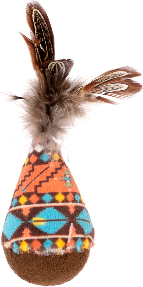 Modern Living Tumbler mit Federn Cuzco - 1 Stück