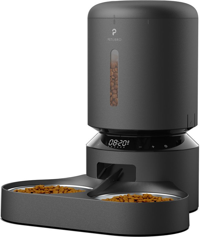 PETLIBRO Granary WiFi Futterautomat mit Doppelnapf - bis 5 l Trockenfutter
