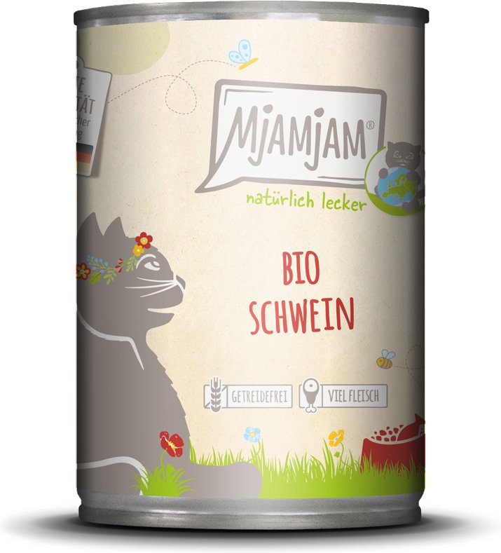 MjAMjAM Bio Natürlich Lecker 6 x 400 g - Bio-Schwein