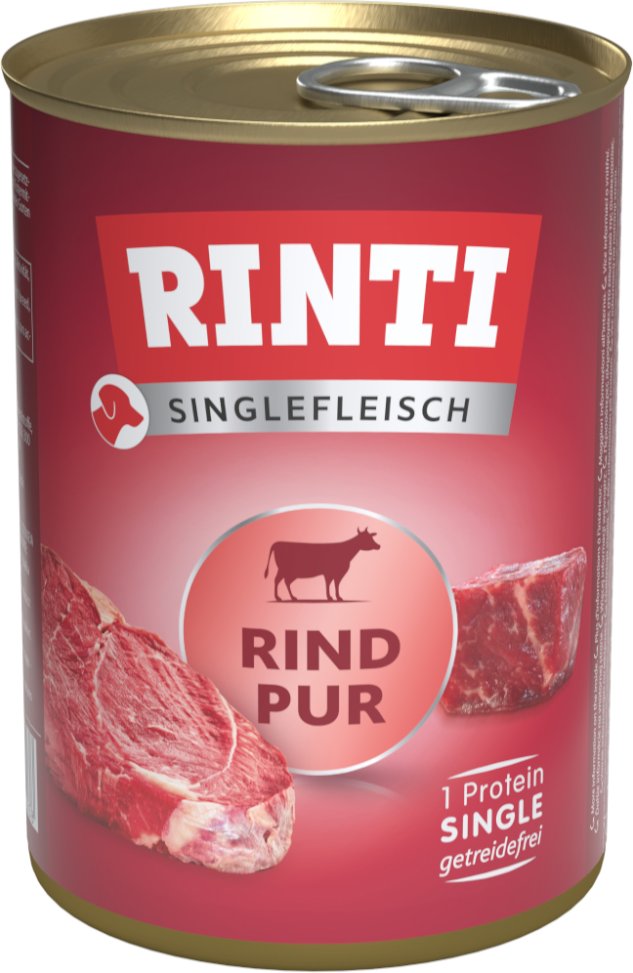 Thumbnail - RINTI Singlefleisch 24 x 400 g - Rind pur