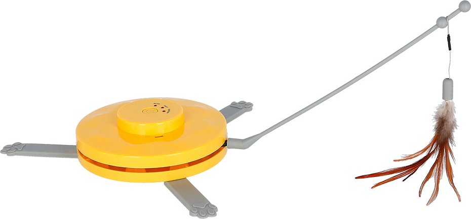 Kerbl Pet Katzenspielzeug 2-in-1 Catch the TailFeather - 1 Stück