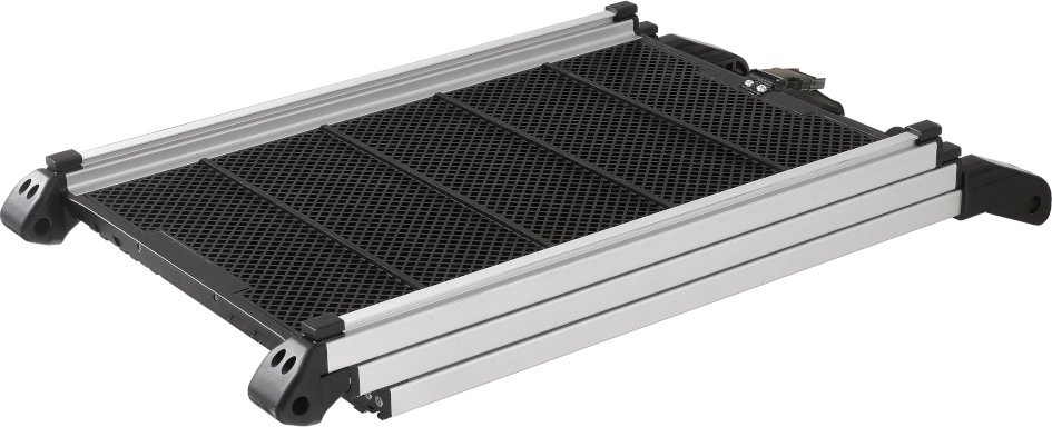 Kleinmetall Hunderampe DogWalk3 XL mit Griff und Verschluss - L 83 - 193 x B 41 cm