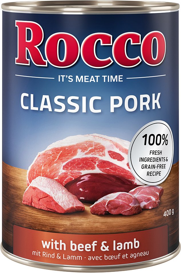 Rocco Classic Pork 6 x 400g Rind & Lamm