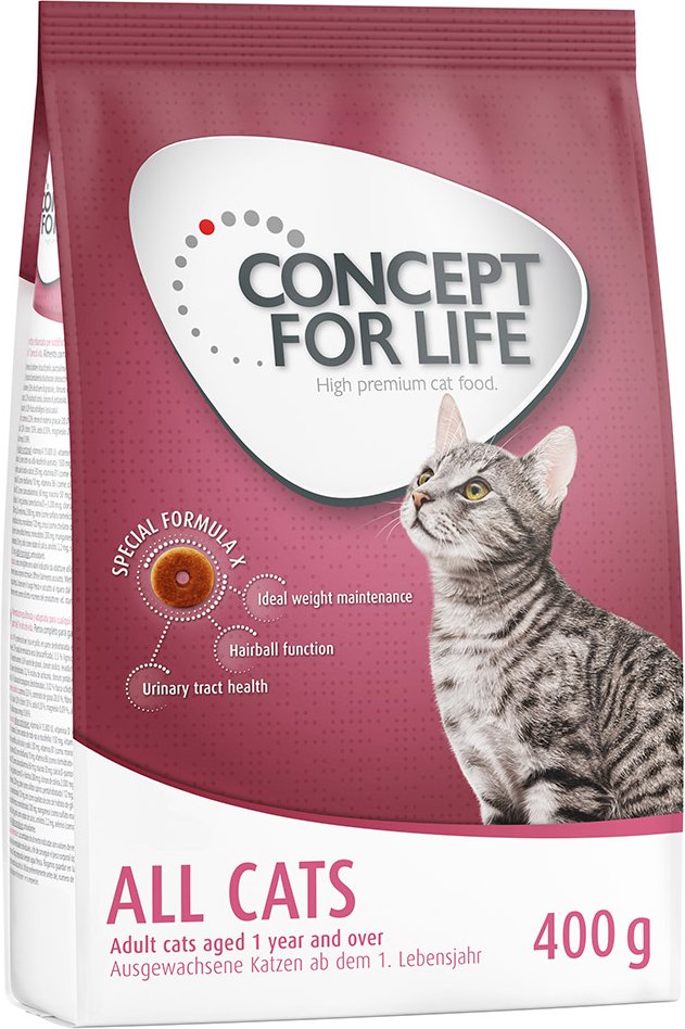 Concept for Life All Cats - Adult Katzenfutter - 400 g
