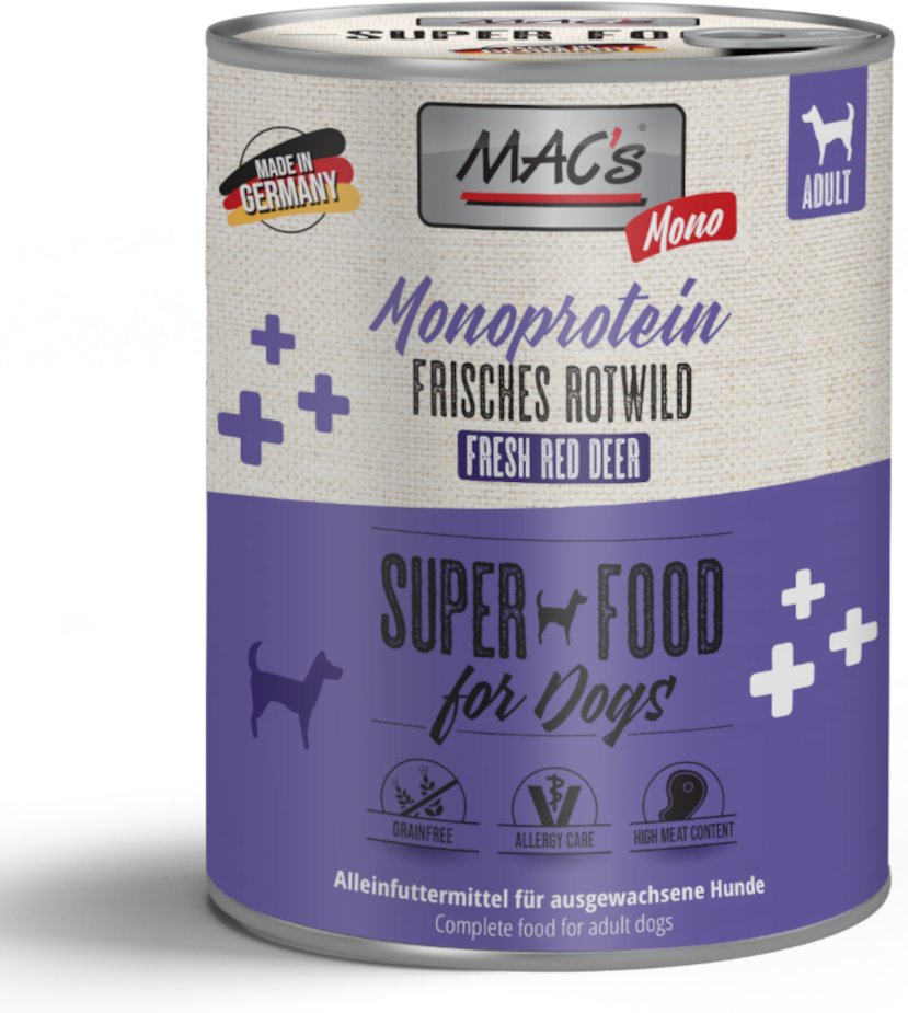 MAC's Mono Sensitive 6 x 800 g - Rotwild