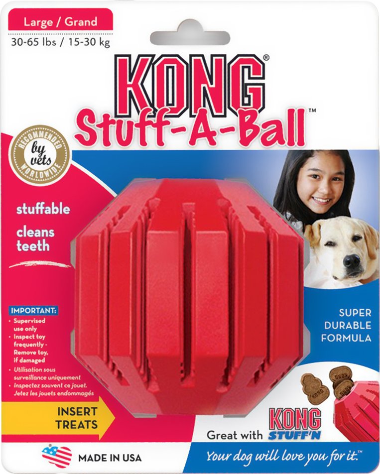 KONG Stuff-A-Ball - 2 x L: Ø ca. 9 cm im Sparset