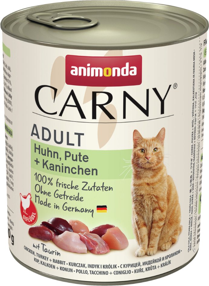 Sparpaket animonda Carny Adult 24 x 800 g - Huhn, Pute & Kaninchen