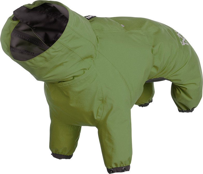 Hurtta Bare Regenoverall Pine - ca. 40 cm Rückenlänge