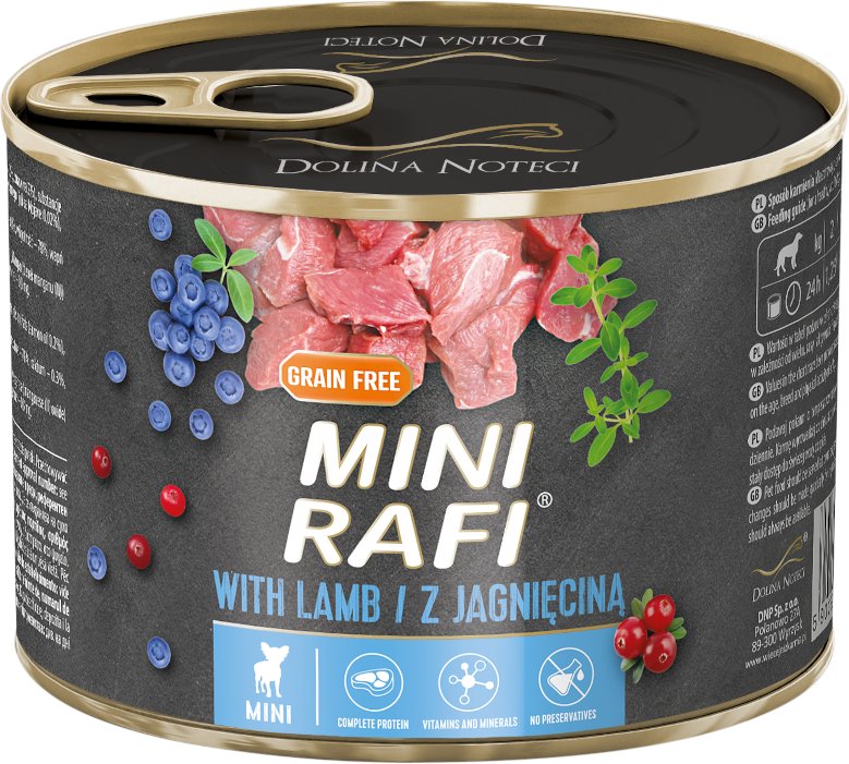 Rafi Mini 12 x 185 g - Lamm