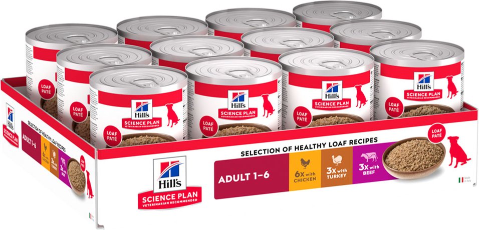 Thumbnail - Hill's Science Plan Adult - Huhn, Truthahn, Rind (24 x 370 g)