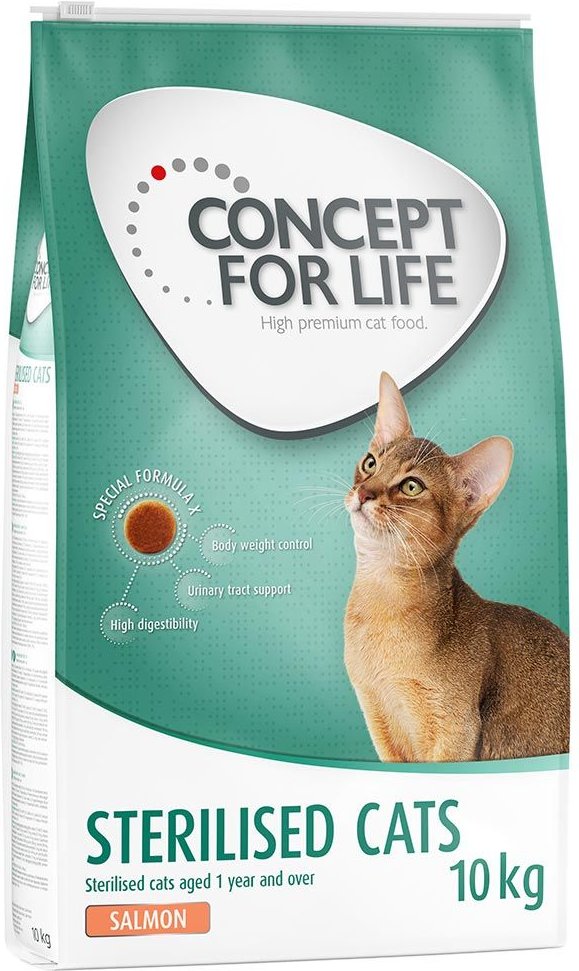 Concept for Life Sterilised Cats Lachs - 10 kg
