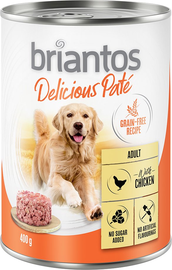 Thumbnail - Sparpaket Briantos Delicious Paté 24 x 400 g - Huhn