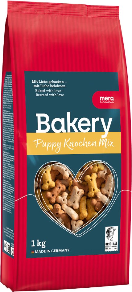 Thumbnail - mera Bakery Snacks Puppy Knochen Mix - Sparpaket: 2 x 1 kg