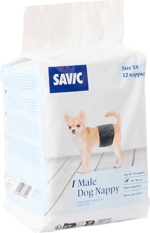 Savic Windeln für Rüden - Größe XS: 20-26 cm, 24 Stück