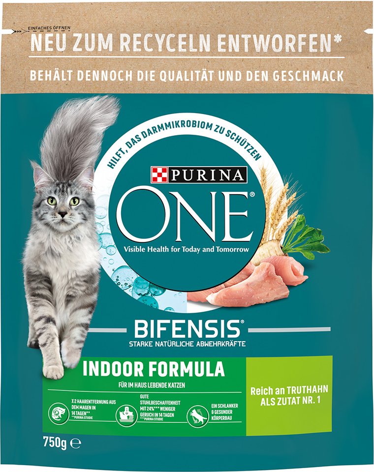 PURINA ONE Indoor Formula - 750 g