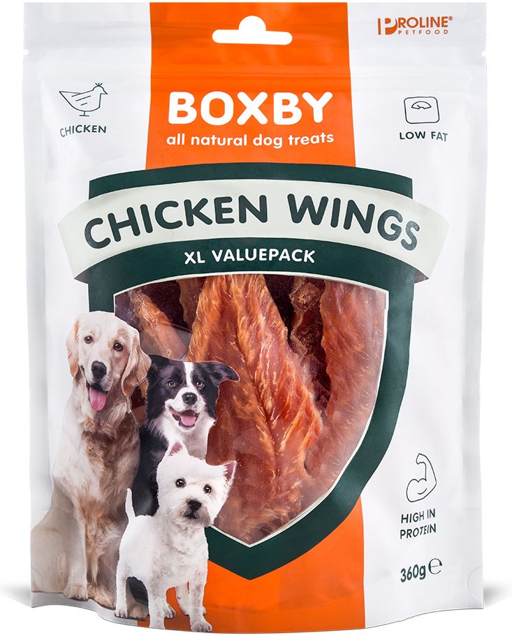 Boxby Snacks Hühnerflügel - 360 g