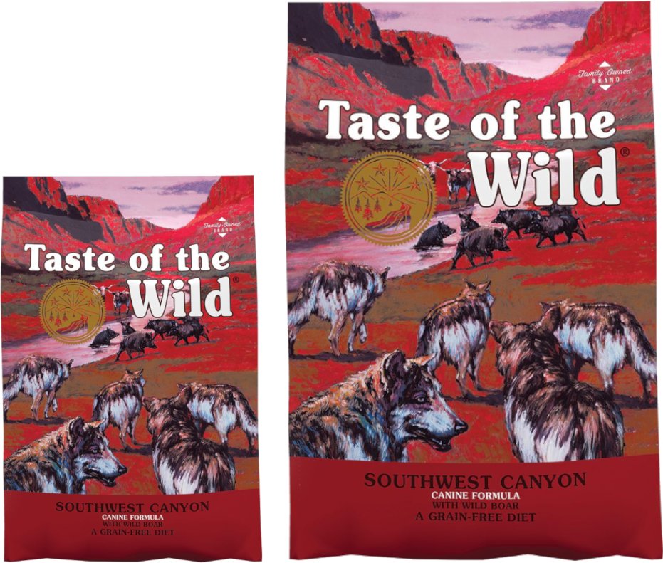 12,2 kg + 2 kg gratis! 14,2 kg Taste of the Wild Hundefutter - Southwest Canyon