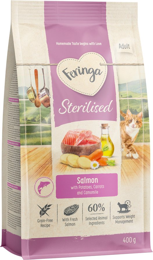 Feringa Adult Sterilised Lachs - NEU 400 g