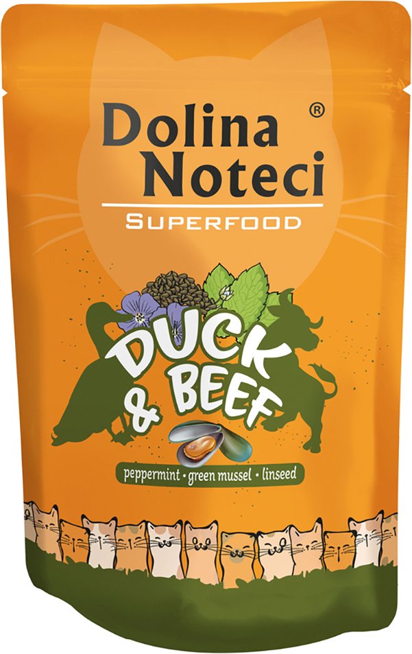 Dolina Noteci Superfood 10 x 85 g - Ente und Rind