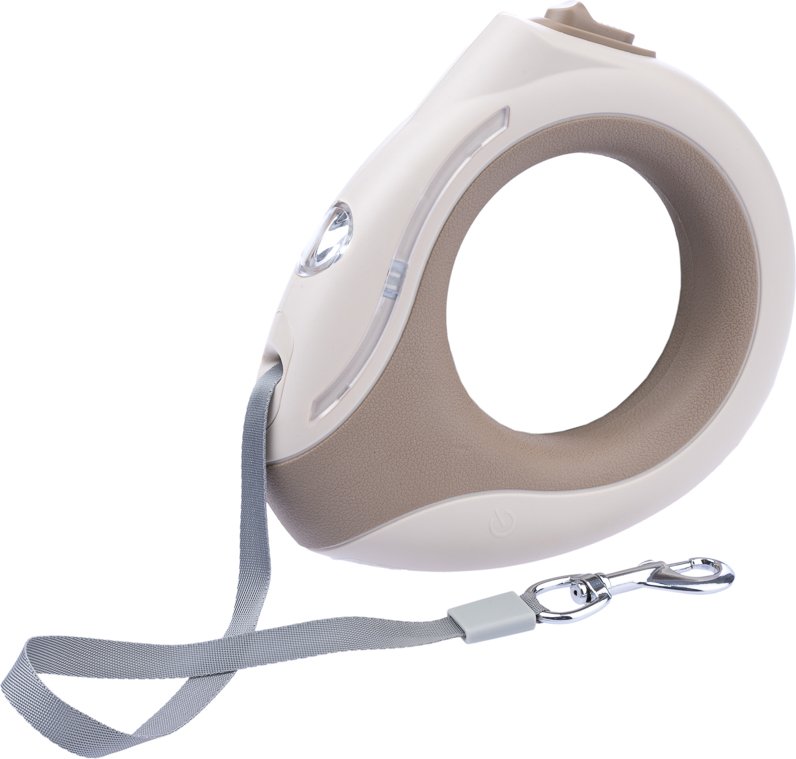 Nomad Tales Calma Einziehbare Leine mit LED - bis 15 kg, Gurt-Länge ca. 3 m