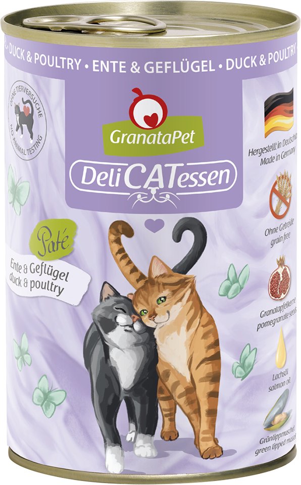 GranataPet DeliCatessen 6 x 400 g - Ente & Geflügel