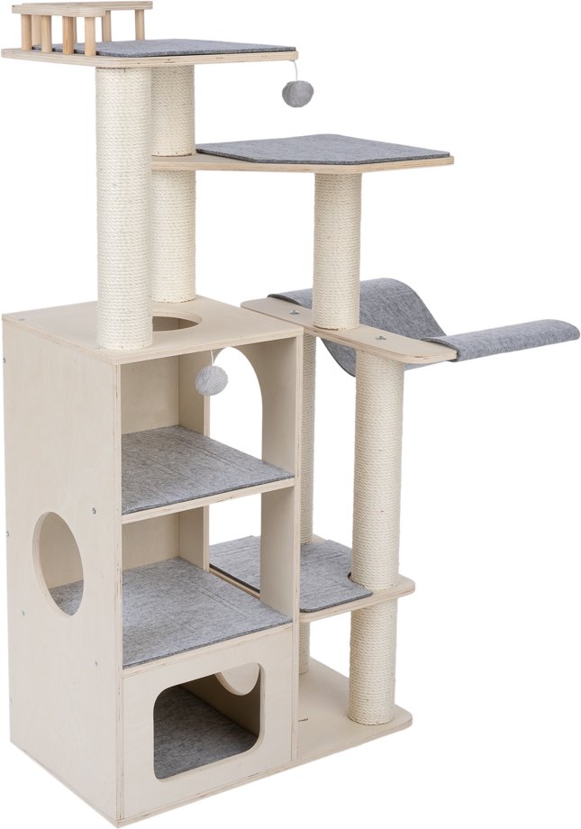 Modern Living Kratzbaum Roca - hellgrau