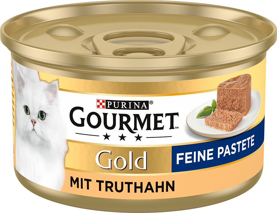 Gourmet Gold Feine Pastete 12 x 85 g - Truthahn