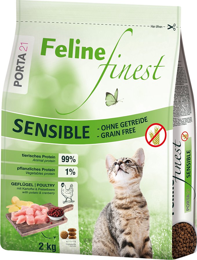 Porta 21 Feline Finest Sensible - Grain Free - 2 kg