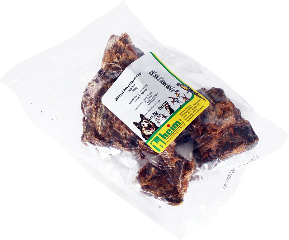 Heim Wildschweinknochen, weich - Sparpaket: 3 x 250 g