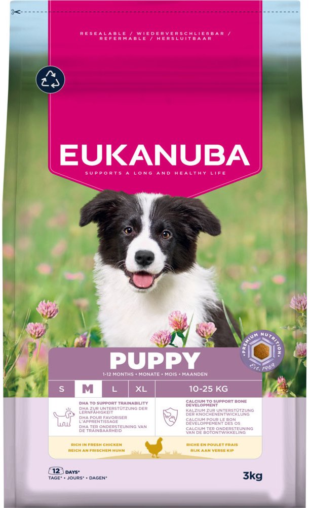 Eukanuba Premium Nutrition Puppy Medium Breed Huhn - Sparpaket: 2 x 15 kg