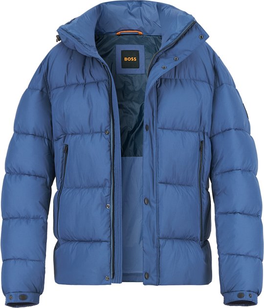 BOSS Orange Herren Jacken blau unifarben