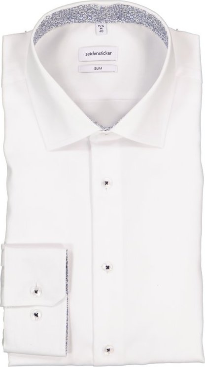 Seidensticker Herren Hemd weiß Slim Fit
