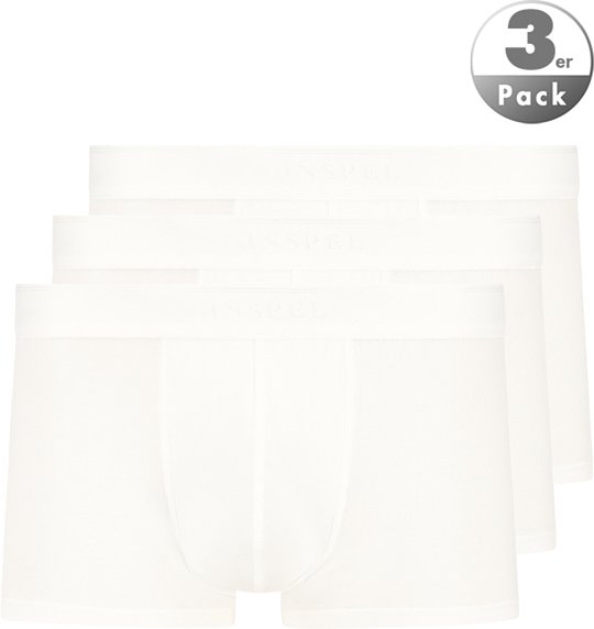 SUNSPEL Herren Trunks weiß Baumwolle & Mix unifarben