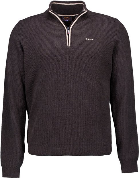 N.Z.A. Herren Troyer grau unifarben