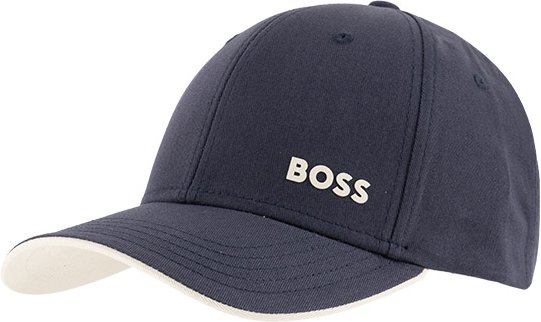 BOSS Green Herren Mützen/Caps/Hüte blau Baumwolle & Mix