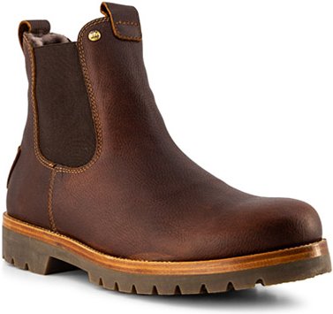 Thumbnail - Panama Jack Herren Chelsea Boots braun Glattleder