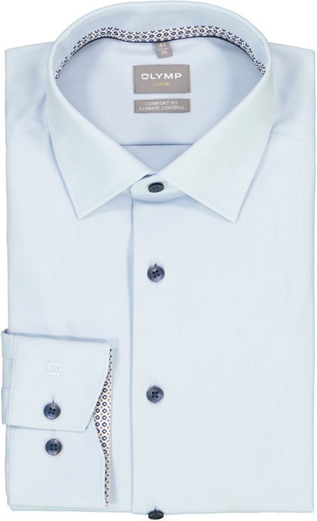 OLYMP Herren Hemd blau