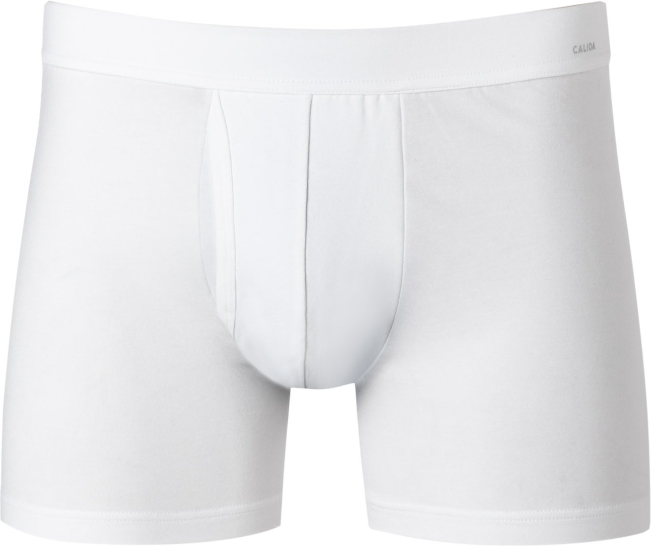 Thumbnail - CALIDA Herren Trunk weiß Baumwolle & Mix unifarben