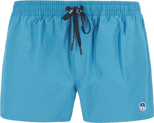 Thumbnail - NORTH SAILS Herren Badeshorts blau unifarben
