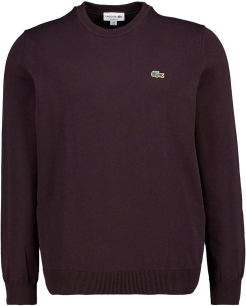 LACOSTE Herren Pullover braun unifarben