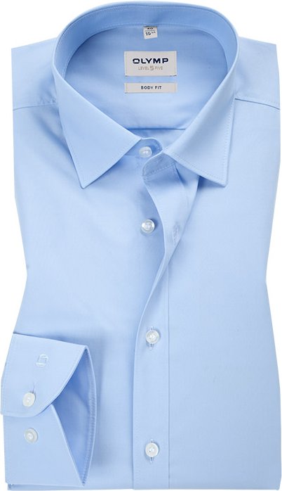 OLYMP Herren Hemd blau